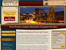 Tablet Screenshot of northerncatours.com